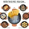 Goodful All-In-One Pot, Multilayer Nonstick, High Performance Cast Dutch Oven With Matching Lid, Roasting Rack And Turner, Made Without PFOA, Dishwasher Safe Cookware, 4.7-Quart, Terracotta #2