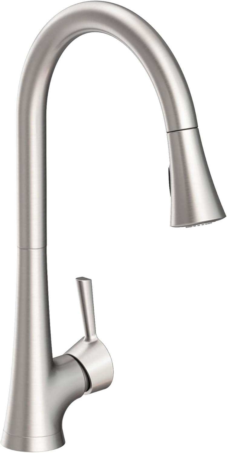 Newport Brass 2500-5123 Vespera Pull-Down Spray Kitchen Faucet, Polished Chrome