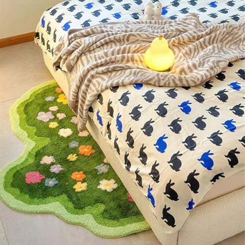 Tapis absorbant antidérapant vert en relief pour sécuriser et décorer le sol - 5