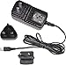 HQRP Wall AC Power Adapter Compatible with JVC Everio GZ-MG130 GZ-MG130U GZ-MG130US Camcorder - (incl. USA Plug & Euro Adapter)