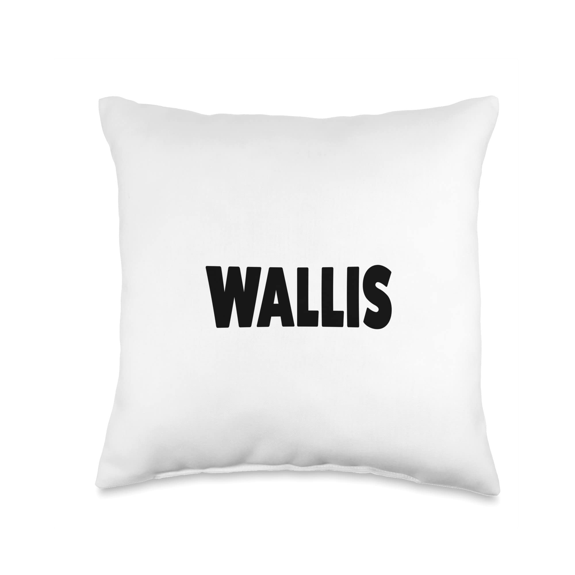 Best Wallis ever name Best Wallis Ever Funny Custom Family Name Throw Pillow, 16x16, Multicolor