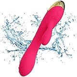 MLHEI Potable Massager with Vibraṭor 10 Modes 4 Speeds Charger (Red)