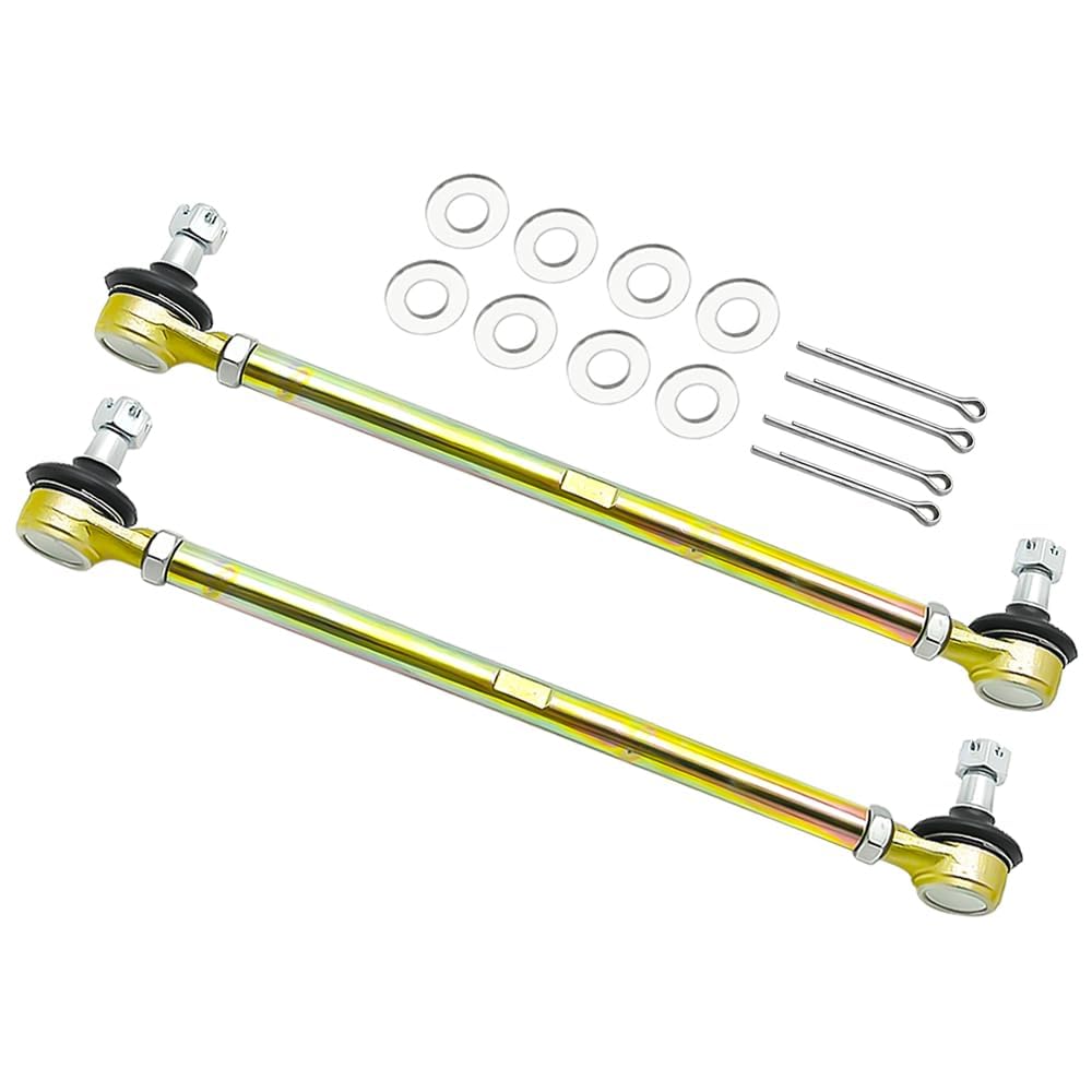 Kit de terminales de dirección Compatible para Yama-ha Raptor 350 YFM350 2004-2013 Warrior 350 YFM350X 1987-2004
