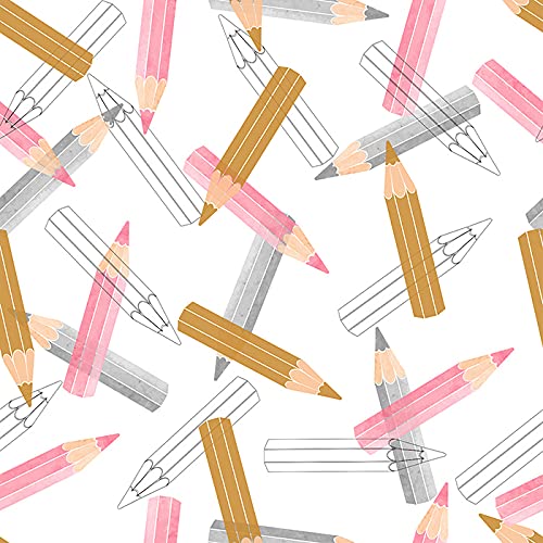 Stickers muraux crayons pastel girly pour égayer le meuble d'une chambre - 3