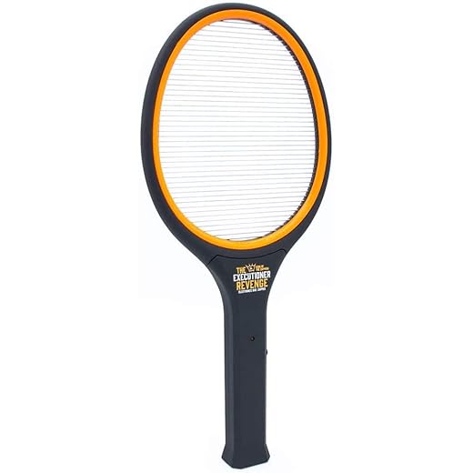 The Executioner Fly Killer Mosquito Swatter Racket Wasp Bug Zapper Indoor Outdoor (Revenge)