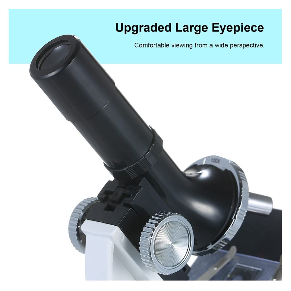 Hm1200 High Definition profesjonalny metalowy mikroskop trinokularowy lupa 100X-1200X duży okular ze źródłem światła