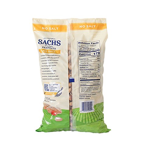 Sachs Unsalted In-Shell Peanuts, 80 Ounce image 4