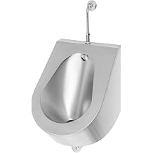 Wall-Mounted Urinal 304 Stainless Steel Automatic Sensor Flush