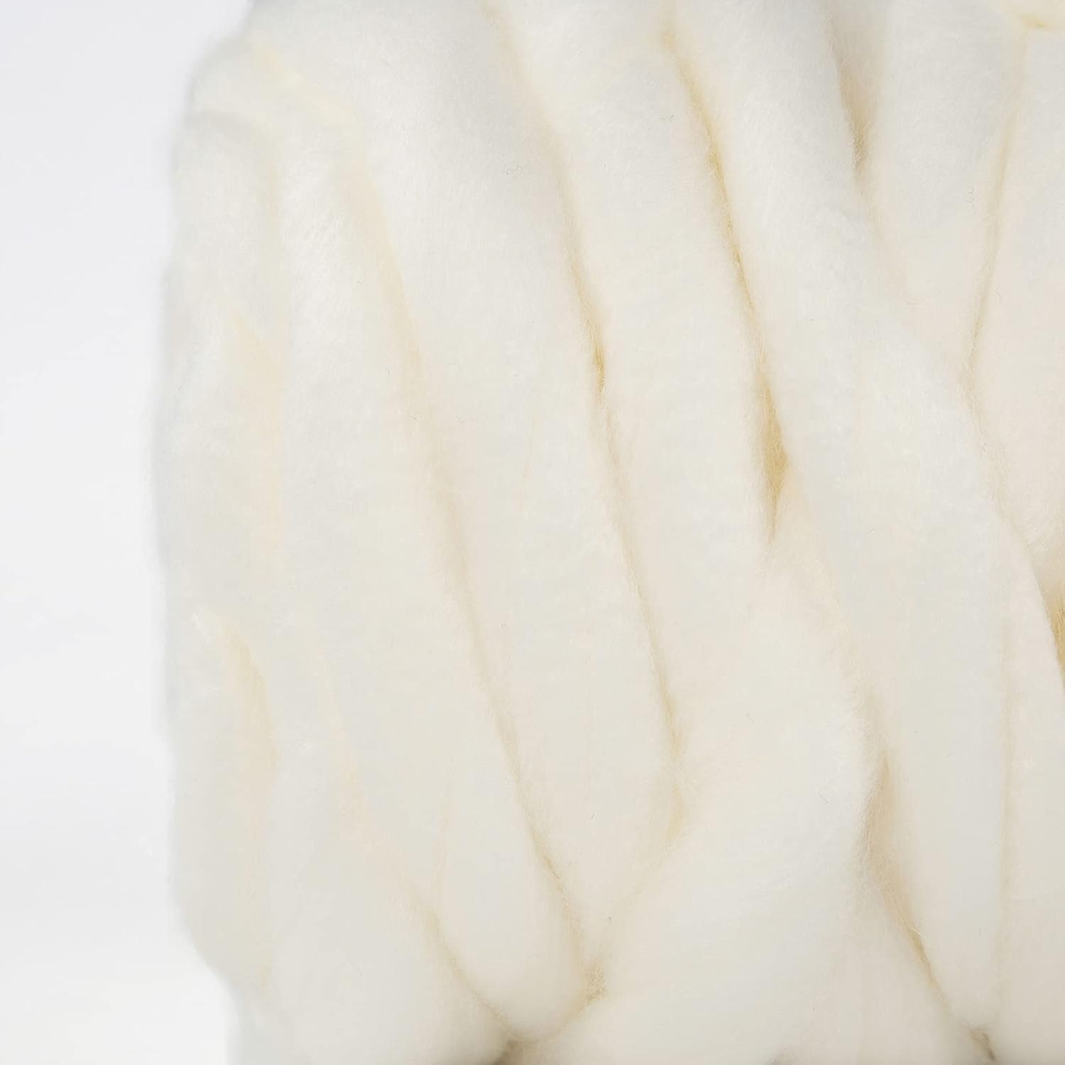 Crafted By Catherine Roving Yarn - 4 Pack, Ivory, Gauge 6 Super Bulky