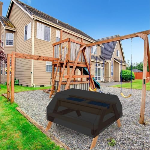 Housse de table à eau bâche protection extérieure imperméable table de jeu sable