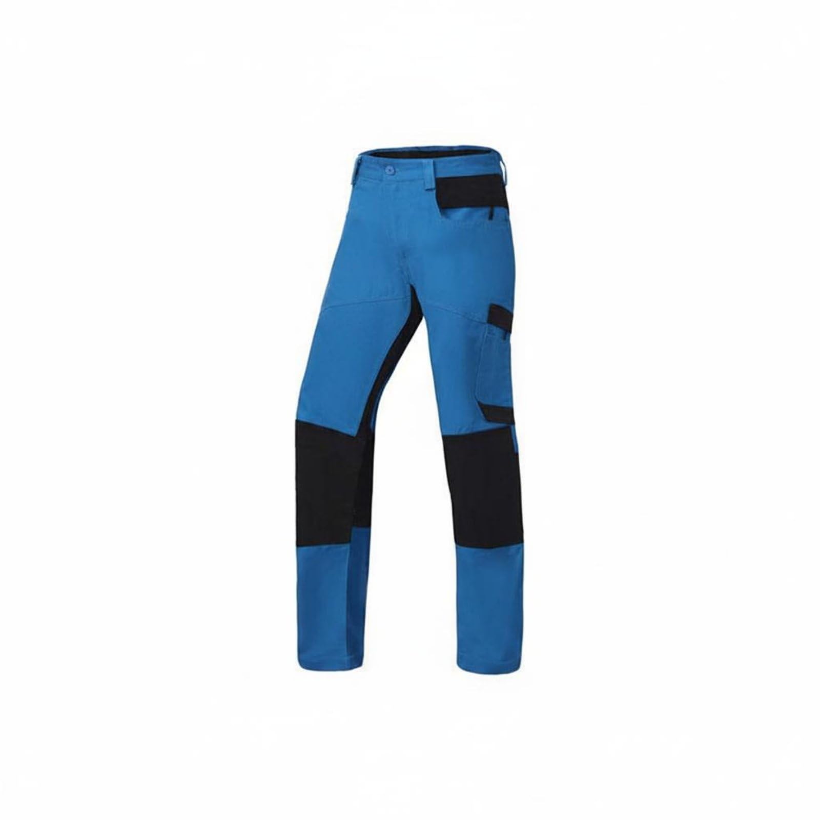 Qianly Pantalones de Trabajo de Pantalones para Arborista Pantalones de Pantalones Anticorte Pantalones Industriales con Materiales de Poliéster y, Light Blue 44