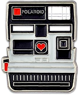 PinMart Vintage Polaroid Camera Photograhy Trendy Enamel Lapel Pin