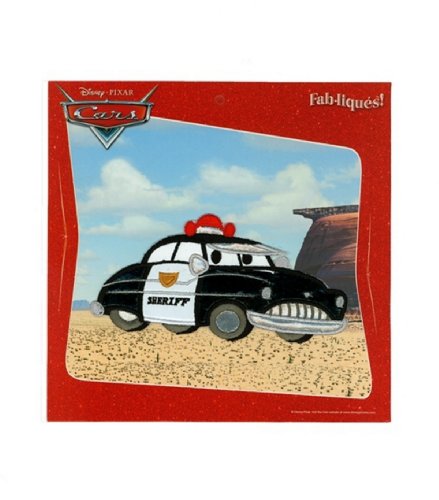 Disney Cars-Sheriff Fabric Applique