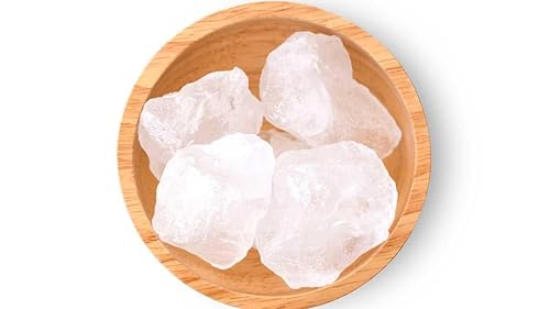 Miniatura 4 de Yerbero - Bloque de piedra de alumbre 1 LB (15.98 oz) Roca de cristal de alumbre blanca - Piedra de afeitar Piedra De Alumbre Natural Desodorante