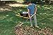 True Temper Steel Tine Leaf Rake with Hardwood/Steel Handle for Lawns, Gardening, and Dethatching, 22 Tines, Black