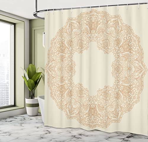 Ambesonne Victorian Floral Embroidery Style Shower Curtain #TOP22