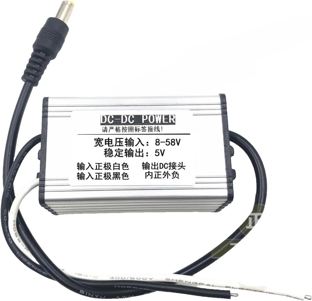 DC-DC Regulated 12V Power Converter 24V12V to Step-Down Voltage stabilizing Module(8-58V to 5V 6A DC)