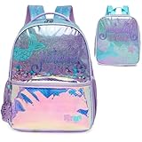 Kit Mochila de Costas Pack Me Fundo do Mar + Lancheira