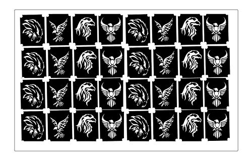 Eagle Collection (Eagle Body Stencils Tattoo)