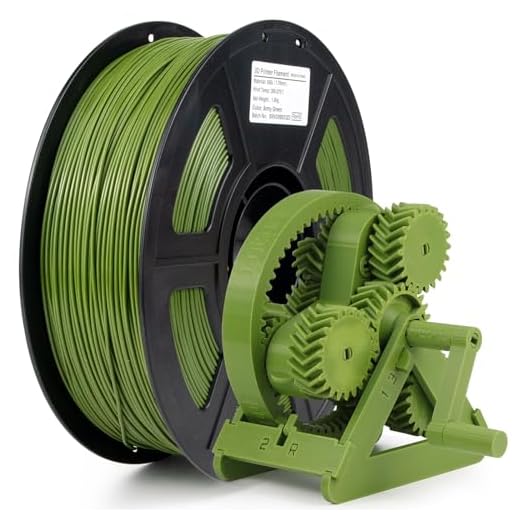 iSANGHU ASA Filament 1.75mm, UV/Heat Resistant/Weather Resistant ASA 3D Printer Filament, Perfect for Printing Outdoor Functional Parts, Army Green Filament 1kg(2.2lbs) Spool