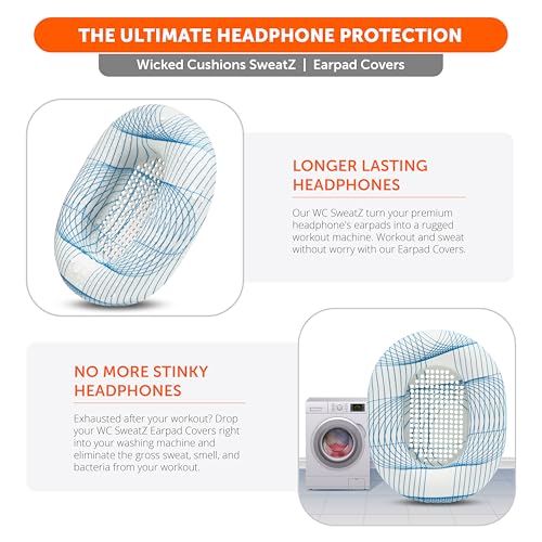 Image of WC SweatZ XM5 - Patented Earpad Sweat Covers for Sony WH1000XM5