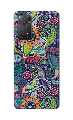 Image of Printed Hard Back Cover Case for Mi Redmi Note 11 Pro+ Plus 5G Back Cover (Miraculous Patterns) -1803