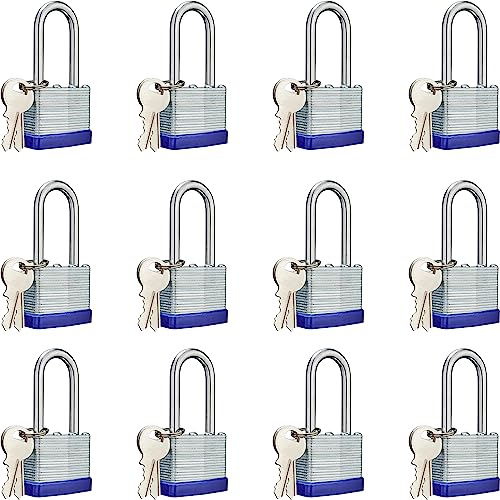 Aosrum Lock Outdoor Padlocks Gate Padlock Of 12 Packs Heavy Duty Padlocks For Outdoor Use Large Padlock For Outdoor #TOP1