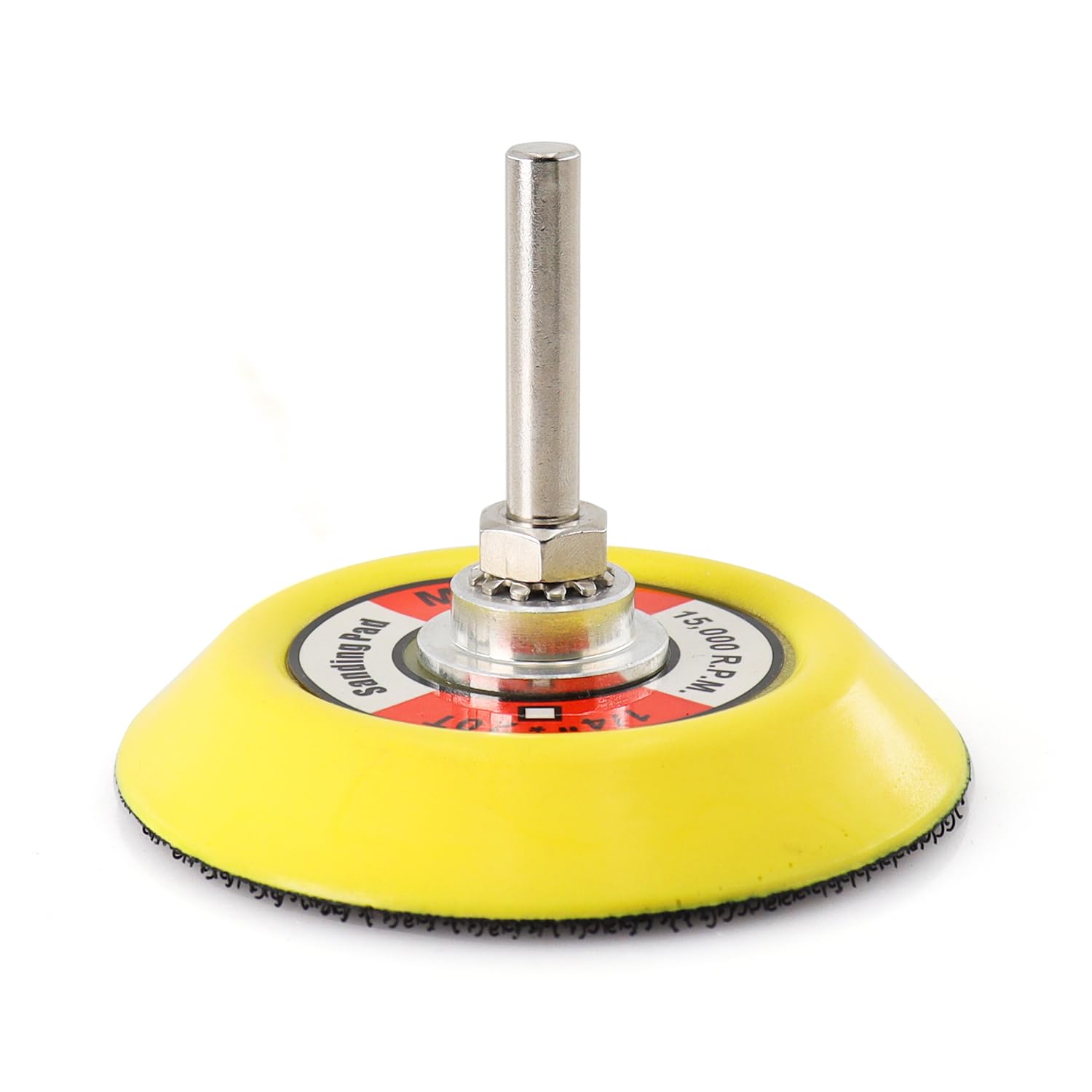 Z-LION 3 Inch Hook and Loop Backing Pad with 1/4 Inch Shank for Polisher Sander Buffer