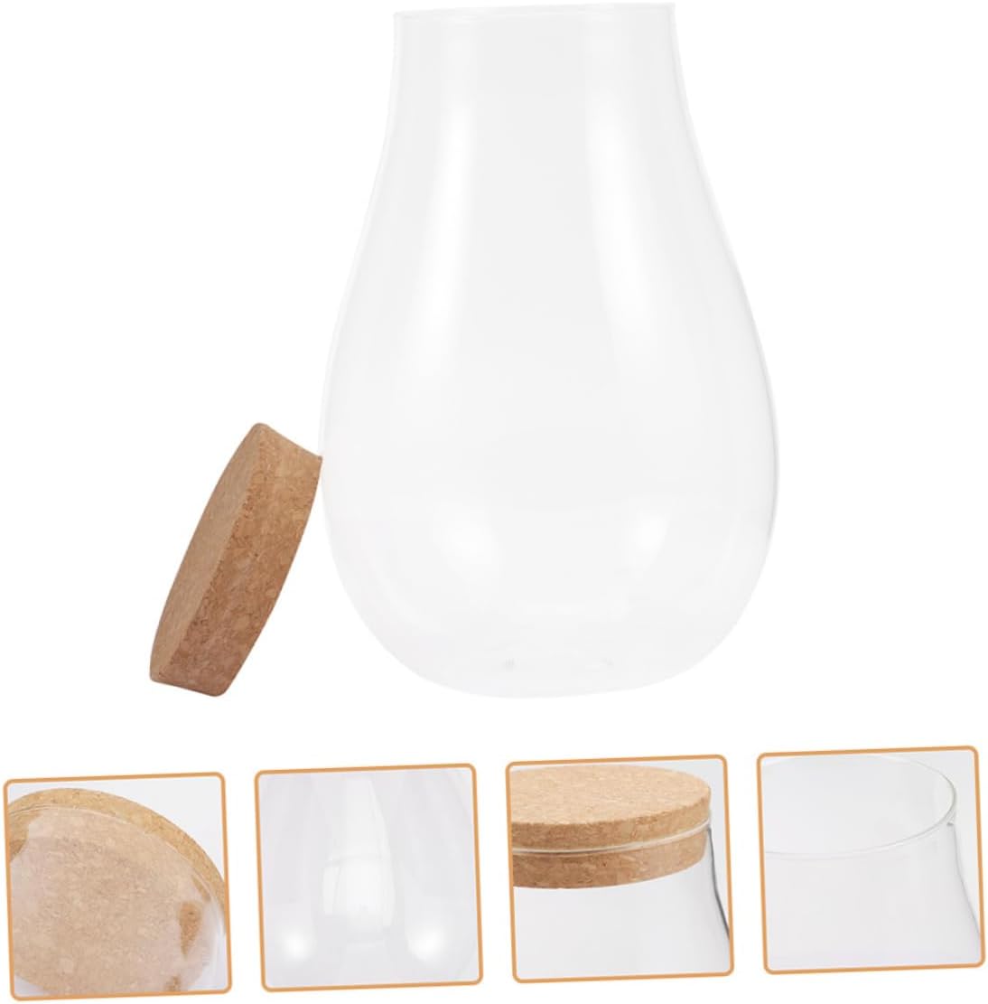 2pcs Moss Eco Bottle Micro Landscape Planter Bottle DIY Micro Landscape Glass Jar