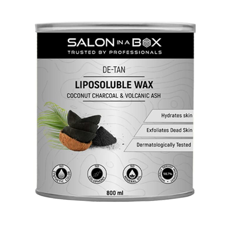 Salon in a Box Detan Liposoluble Body Wax | Removes Hair and Tan | Naturally Derived Ingredients | For Smoother, Brighter and Clearer Skin | Wax for Women & Men| All Skin Types | 800 ml (B09YH2GTXB) Amazon Price History, Amazon Price Tracker