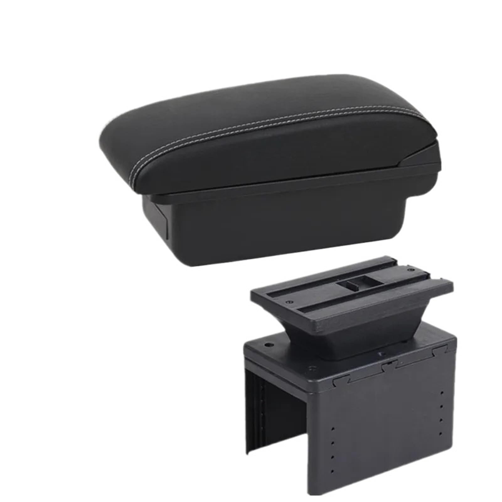 JMOLXURI Car Armrest Box For Hyundai For I20 2021 2022 2023 2024 Car Armrest Box Center Console