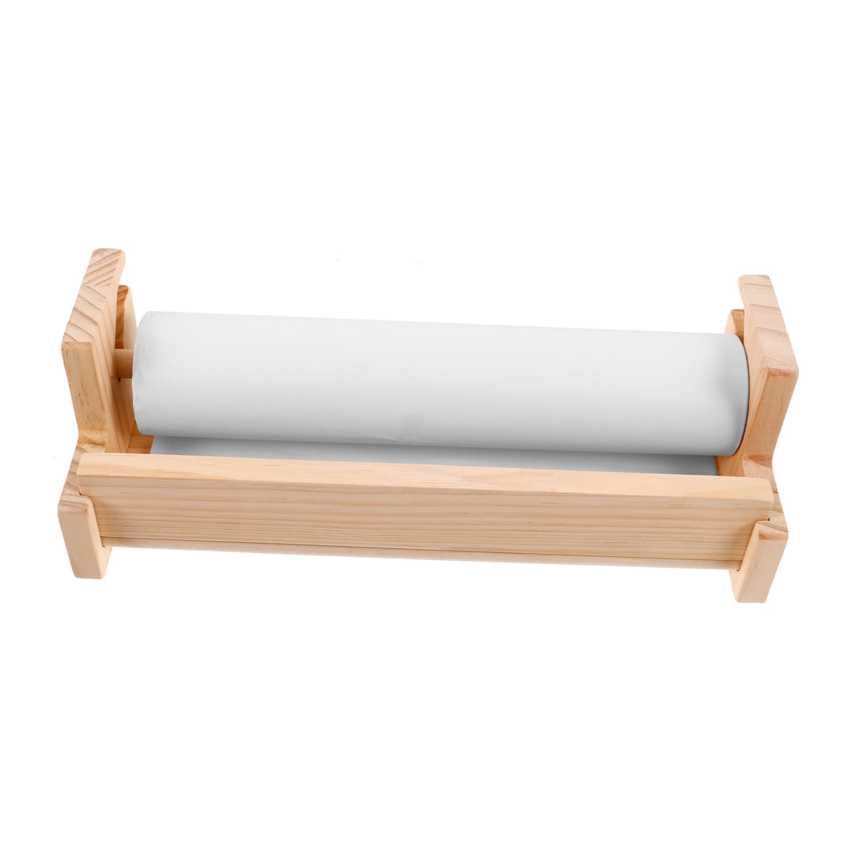 Chevalet à rouleau de papier OSALADI support de peinture bois pour enfant