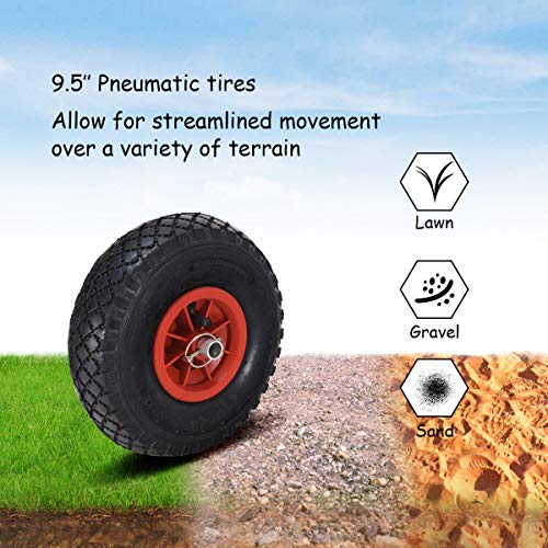 image for Chic Lovery 4289 Red Wheel 9.5