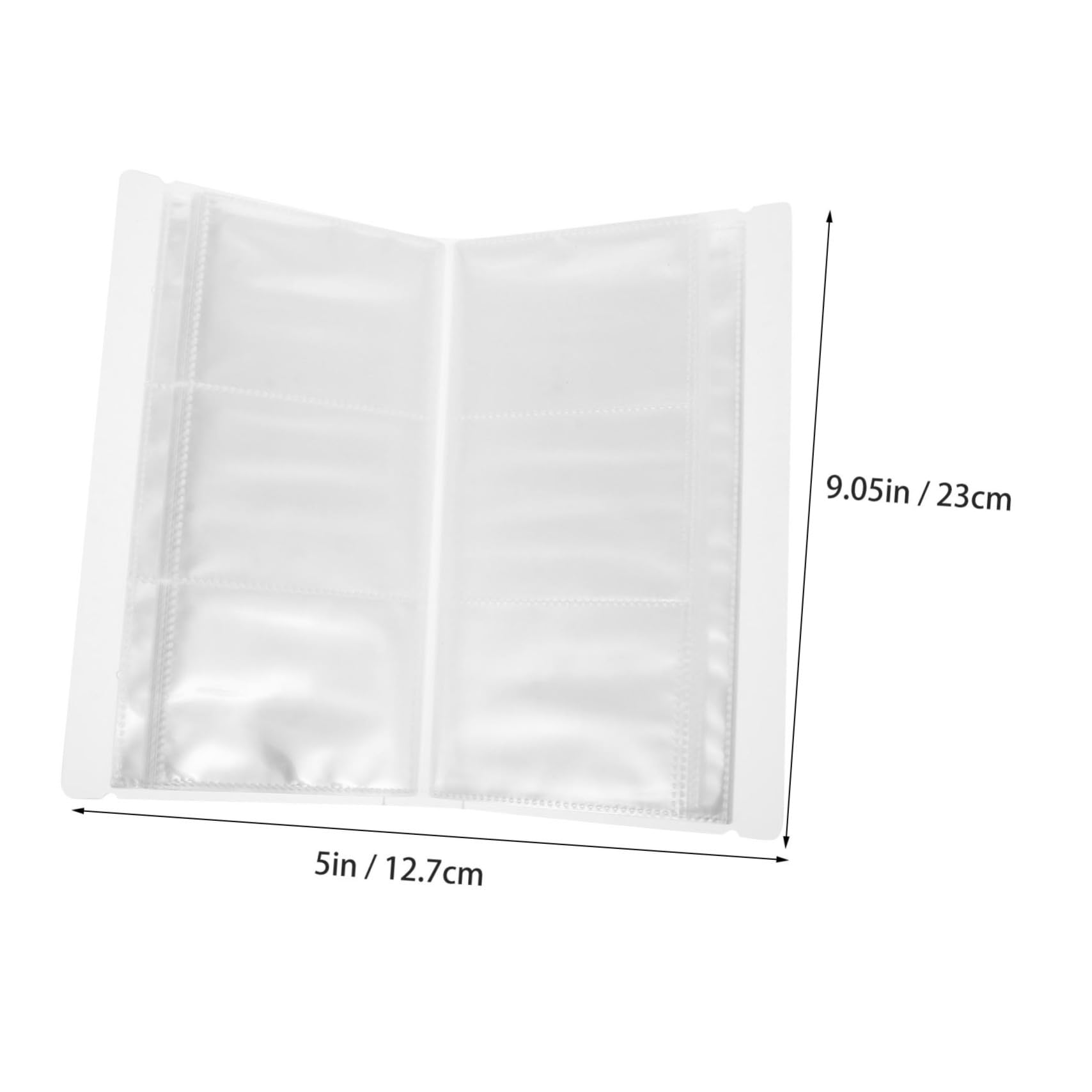 Luxshiny 1Pc Postcard Storage Album Premium Transparent for Airline Concert Tickets Material for Postcard Organization for Fans