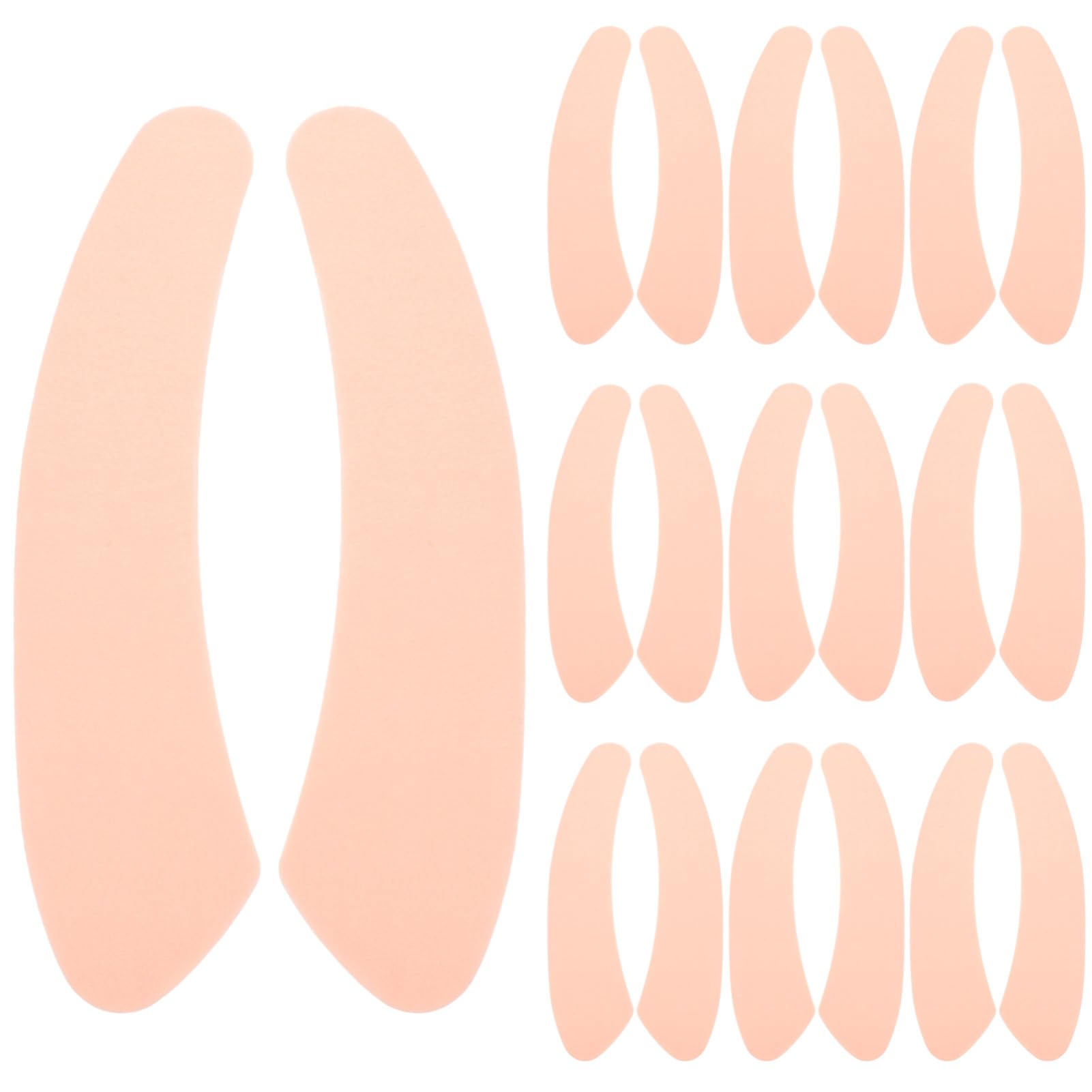 FOMIYES Colorful Toilet Seat Lid Cover Pads 10pcs Reusable Adhesive Seat Pads Warmer Washable Easy Install