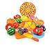 Cucina divertente giocattolo da taglio Frutta Verdura Pretend alimentari Playset educativi della prima Età Competenze di base di sviluppo per i bambini 24X