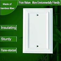 Vista 4 de Placas de pared, cubiertas de toma dúplex, placas de interruptor de luz de palanca, cubierta de interruptor de luz decorativa, placa de pared