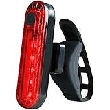 Tail light 自転車 テールライト USB充電式 テールライト 高輝度 IPX5防水 4つ調光モード 軽量 高い視認性 点滅 自転車バイクライト LEDテールランプ リアライト 地震対策 マウンテンバイク ロードバイク 夜間走行 登山 ハイキング キャンプ