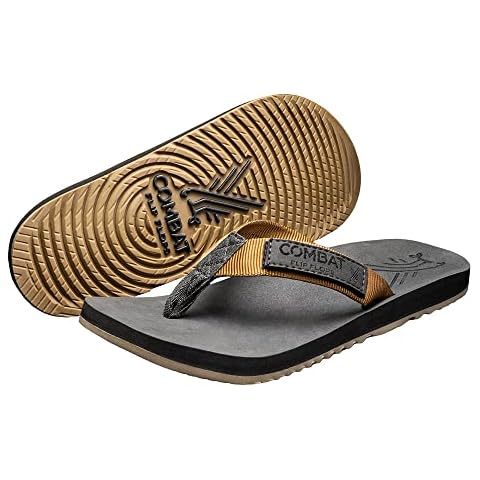 Combat Flip Flops Men's Coyote Floperator Ergo Cover