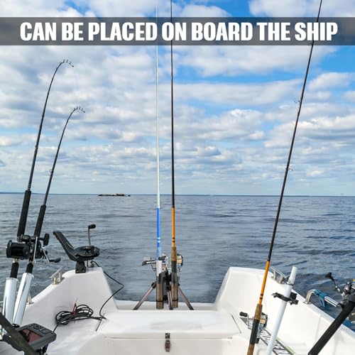 image for Gisafai Fishing Rod Carrier Surf Fishing Holder Foldable Pole Holder S