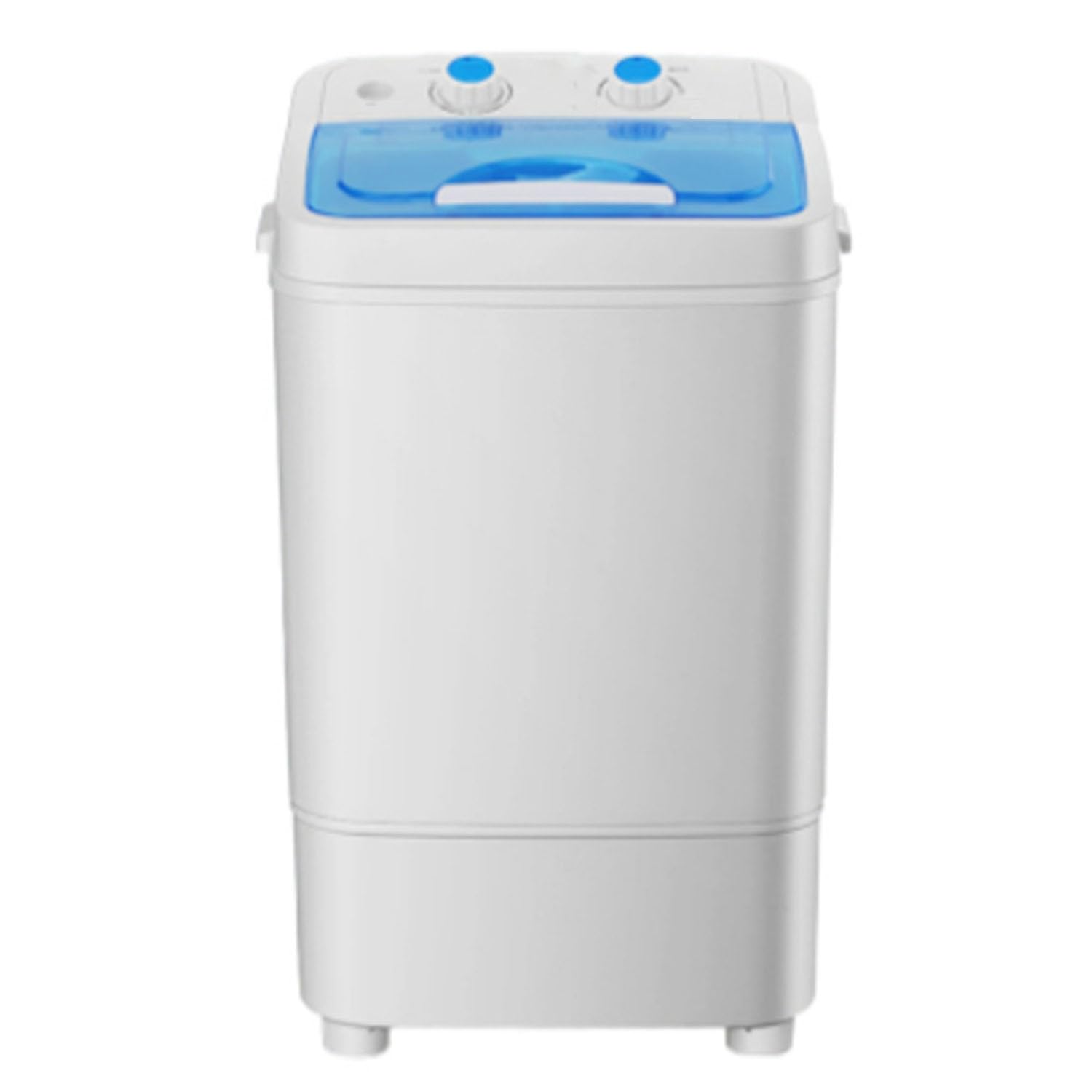 Mini Lavatrice Portatile Washing Machine, Lavatrice a Vasca Singola, Piccola Lavatrice per Biancheria Intima, Calze, Lavanderia 65x41x38 cm(Bianca)