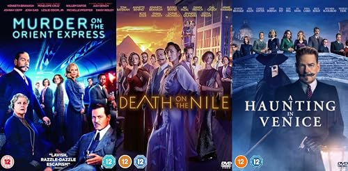 Murder On The Orient Express / Death on the Nile / A Haunting In Venice DVD - Kenneth Branagh 3 Movie Collection DVD - Mehr Infos/Bestellen