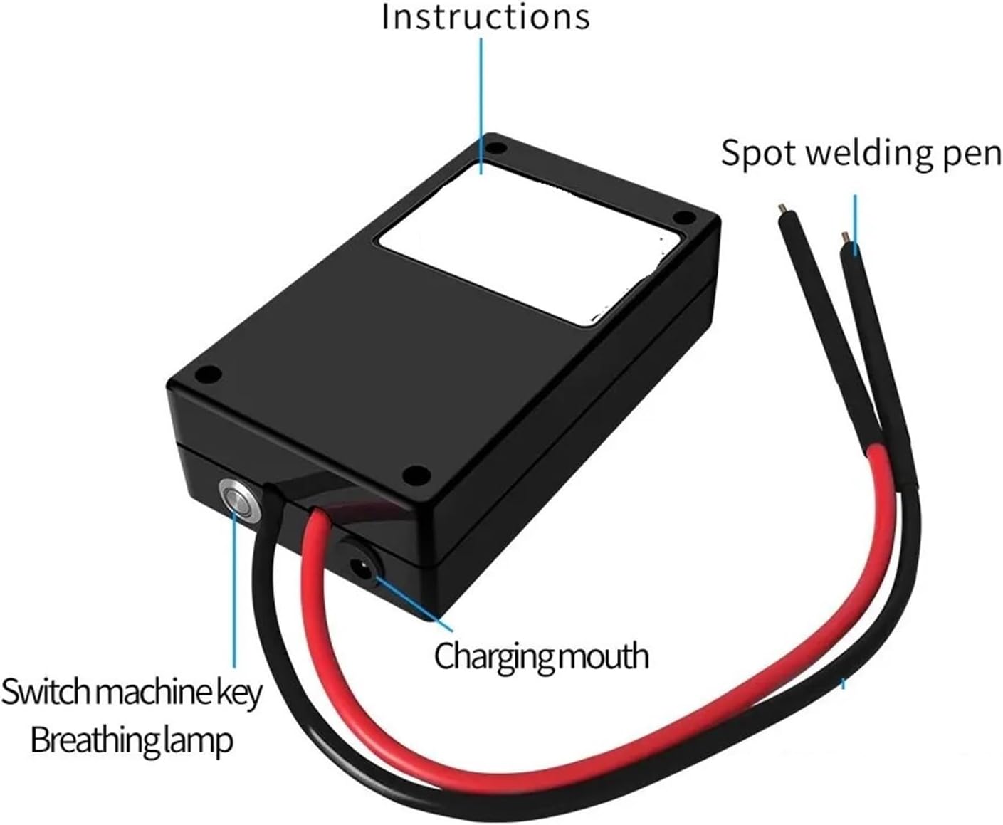 スポット溶接 DIYエネルギー貯蔵ミニタッチ溶接機5V 6スピード調節可能スポット溶接ツールハンドヘルド ニ ハンドヘルド 携帯便利