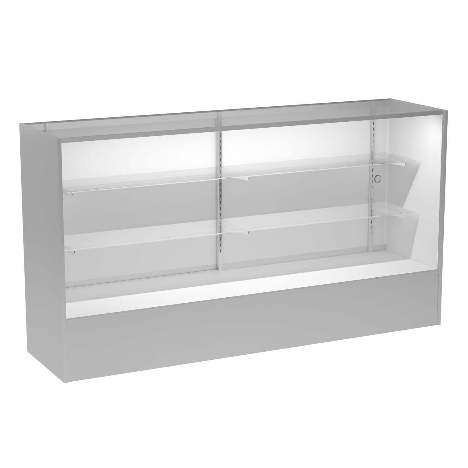 Amazon.com - WISDOMFUR Full Vision Display Cabinet – 72” Glass