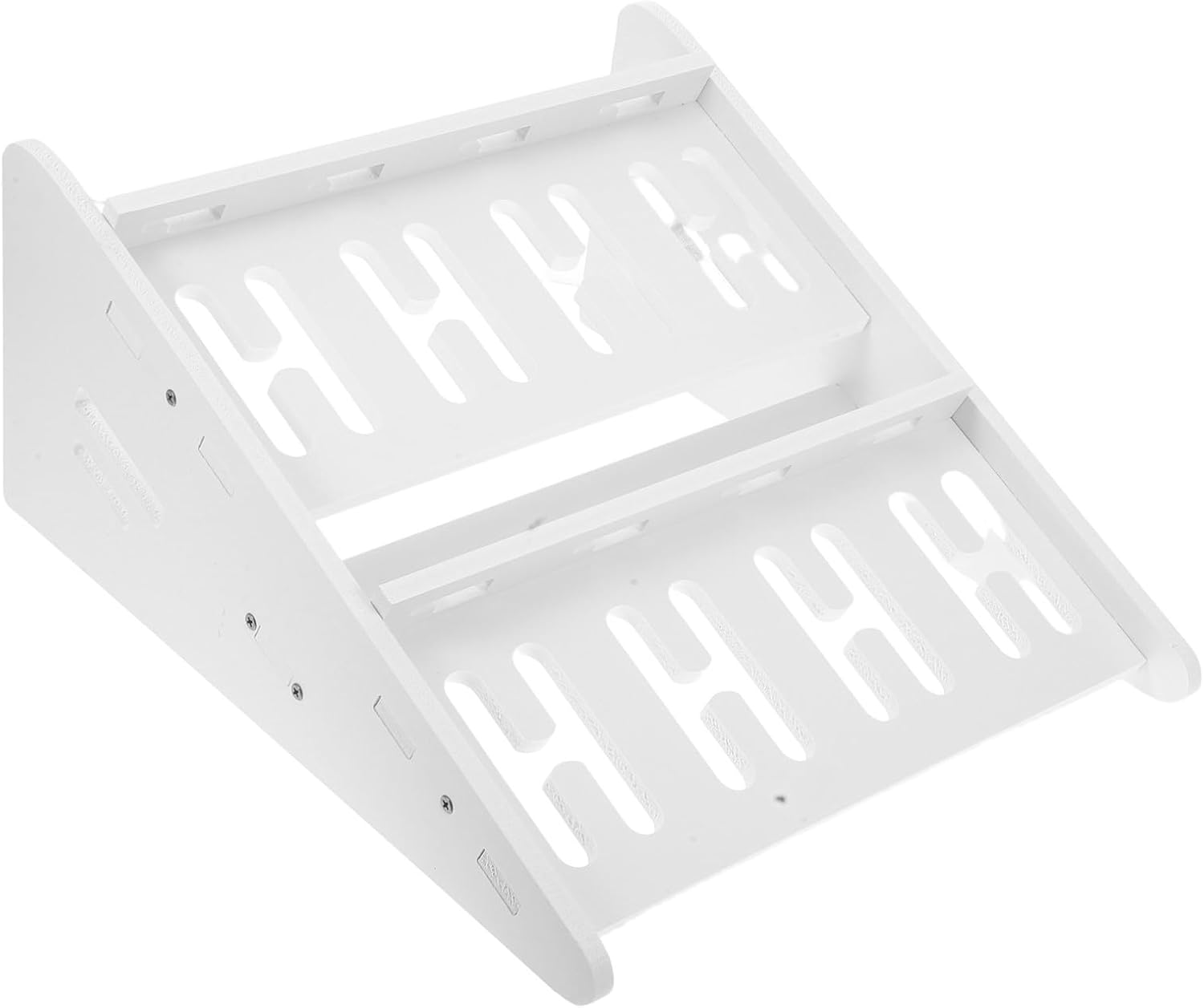 SHINEOFI Multi Phone Stand Rack for Desk, 2-Tier Plastic Holder