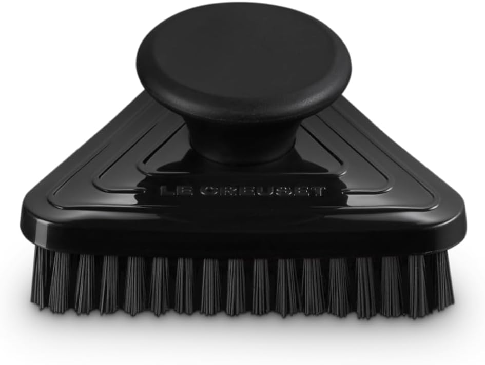 Le Creuset Triangle Grill Pan Brush, 3.7", Marseille