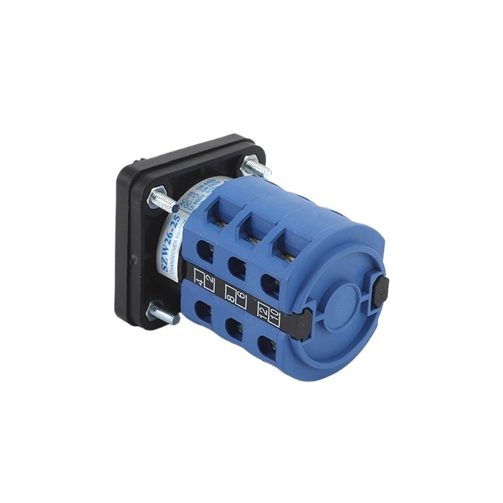 1 szt. SZW26/LW26-25 przełącznik 3 pozycje 25 A srebrny kontaktowy Rotary Cam uniwersalny przełącznik D 101,1 D 202,2 D 303,3 D 404,4 (25A D101.1)