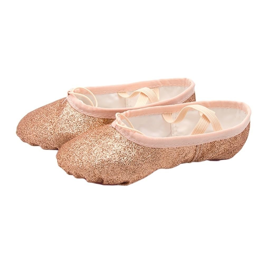 Amazon.com: LNJMRU Ballet Shoes Glitter Ballet Dance Shoes Yoga