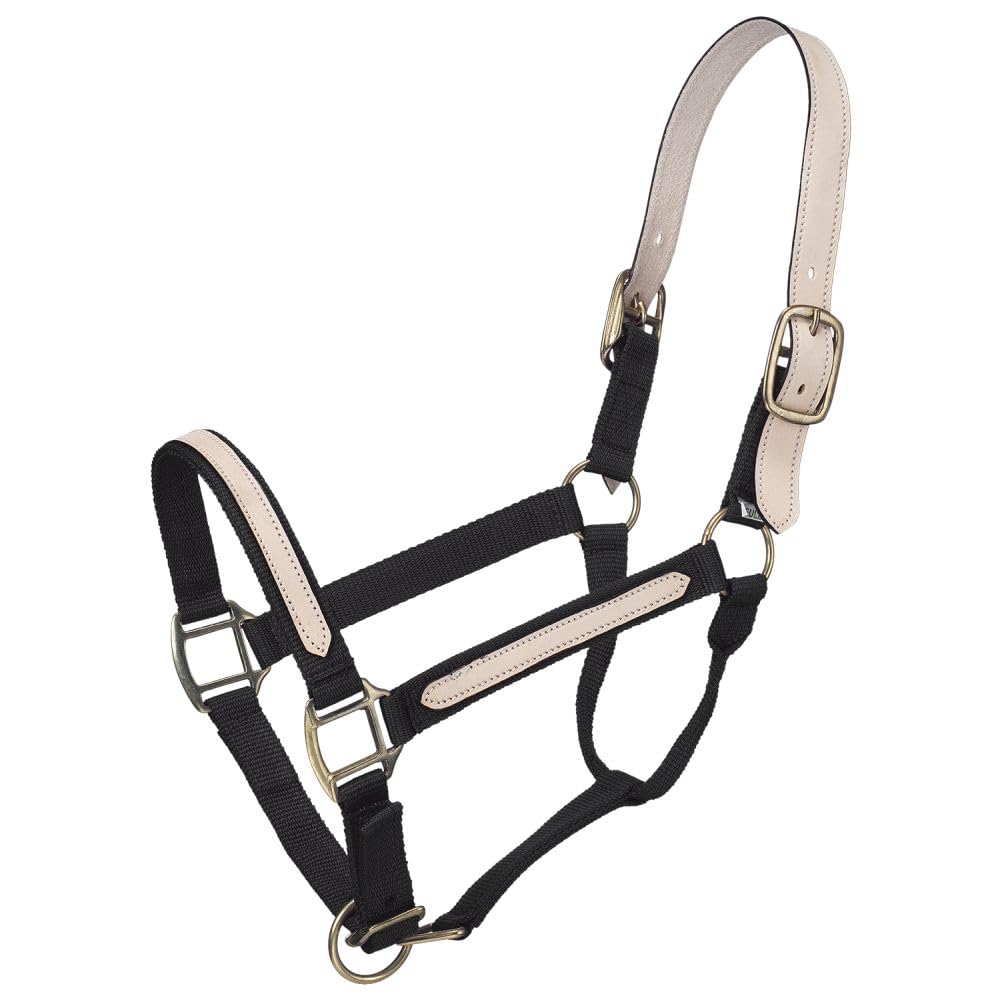 Tough 1 Break-Away Halter, Black, Horse