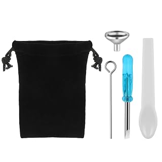 Small Bottles Funnel Filler Kit Tiny Cremation Ashes Filling Set Stainless Steel Mini Funnel Set for Small Bottles Screwdriver Tools for Necklace Keepsakes - Amazon product rated Grade B